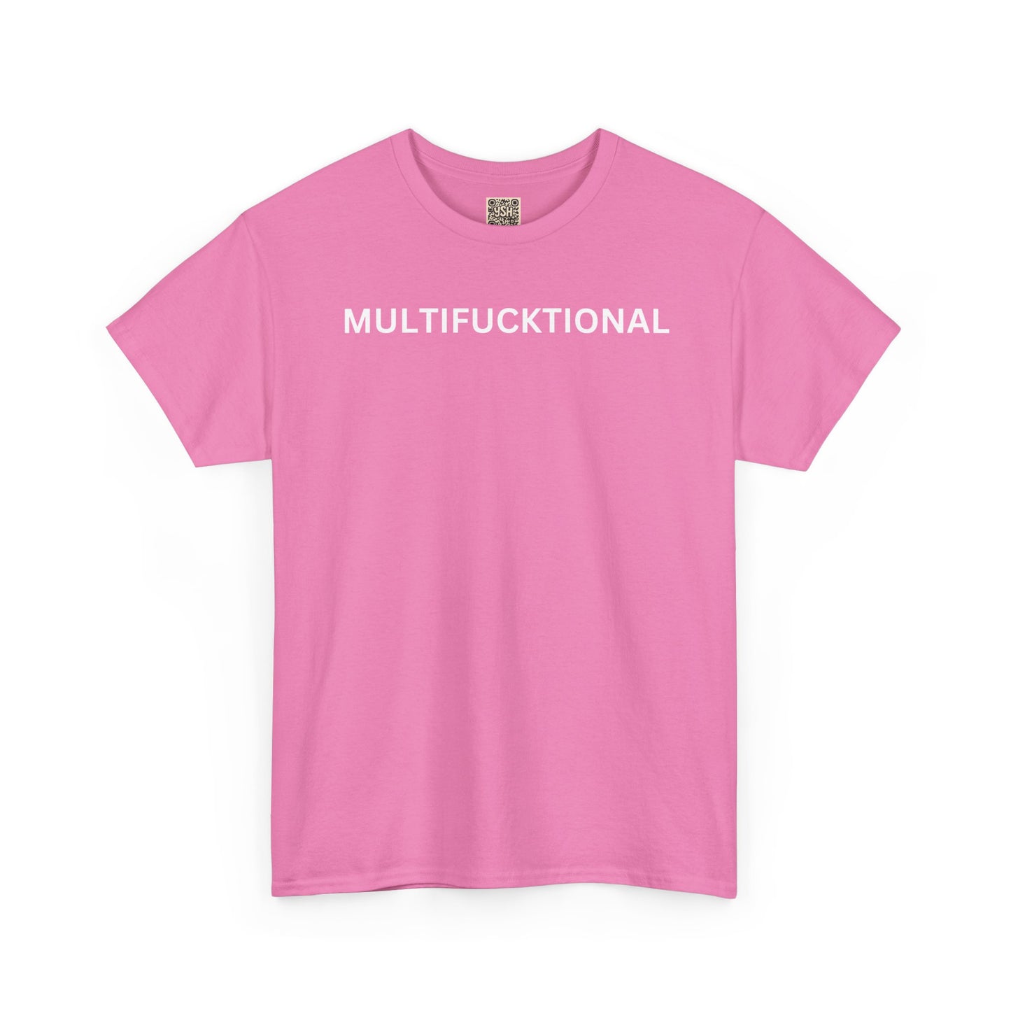 UNISEX Classic White T SHIRT — "MULTIFUCKTIONAL"