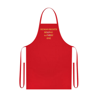 UNISEX Apron - "HUMAN RIGHTS... "