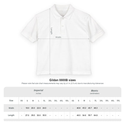 Youth Polo Shirt — "Let's Skip The... "    S - XL