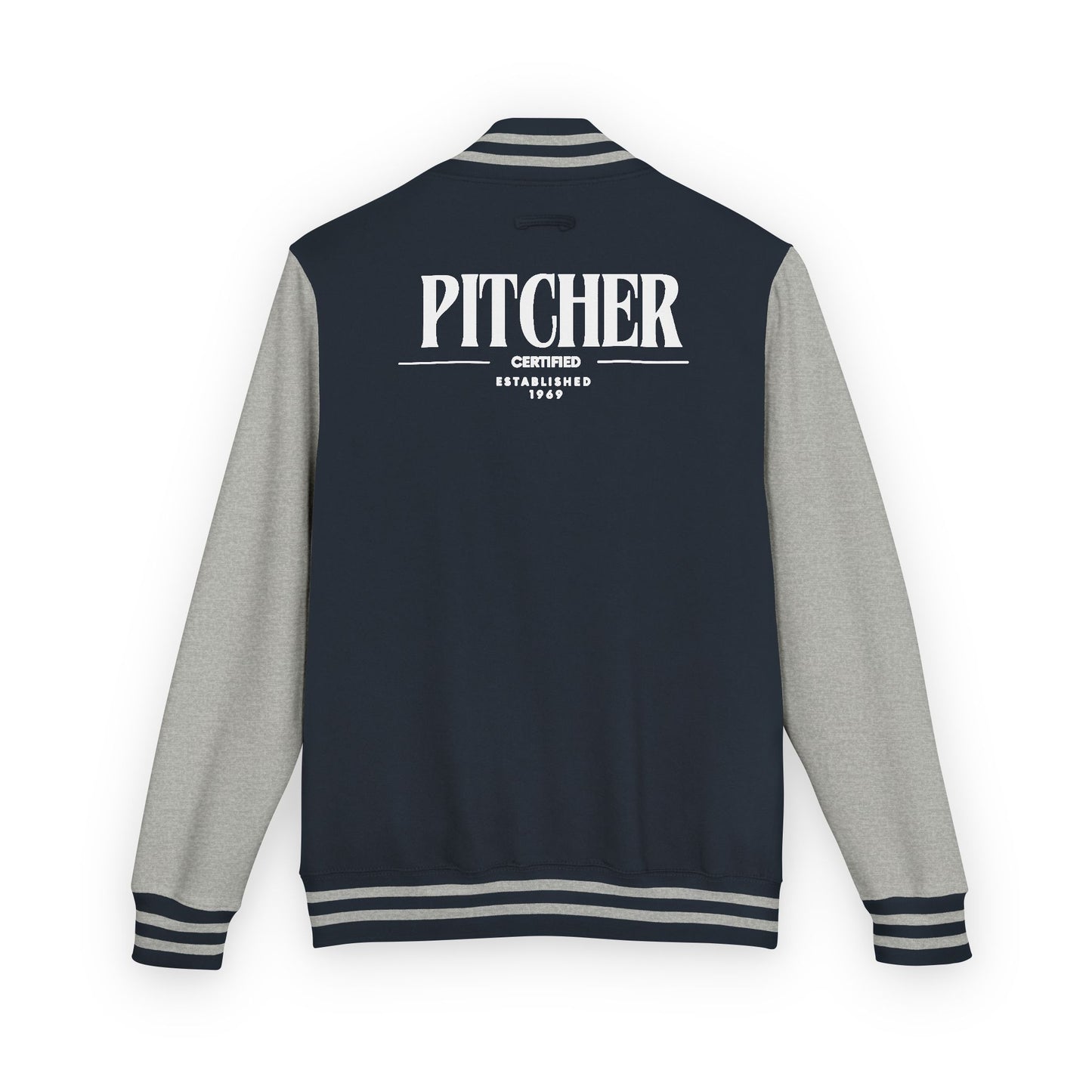 Pitcher Varsity Letterman Jacket - Retro Baseball Team Jacket