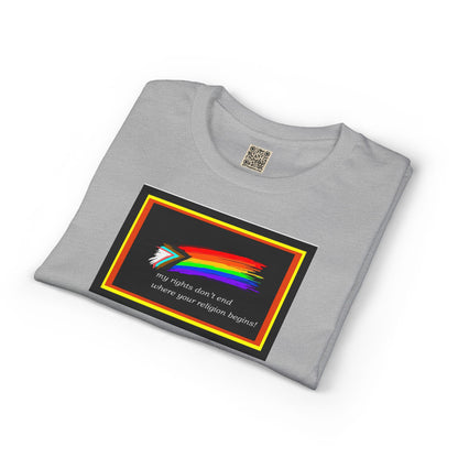 LGBTQ+ Rainbow - My Rights Don't End...