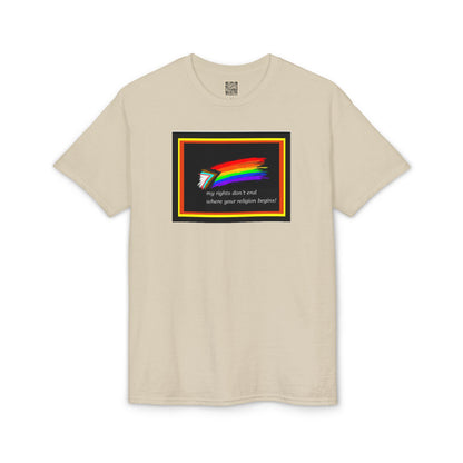 LGBTQ+ Rainbow - My Rights Don't End...