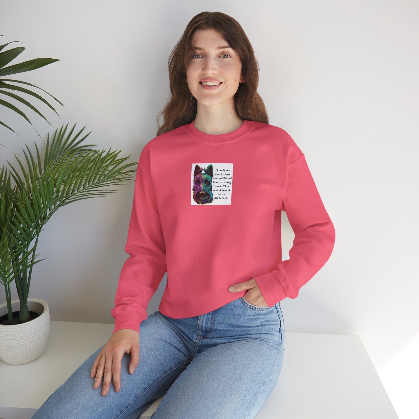 Scottish Terrier Sweatshirt - "If only we could... "