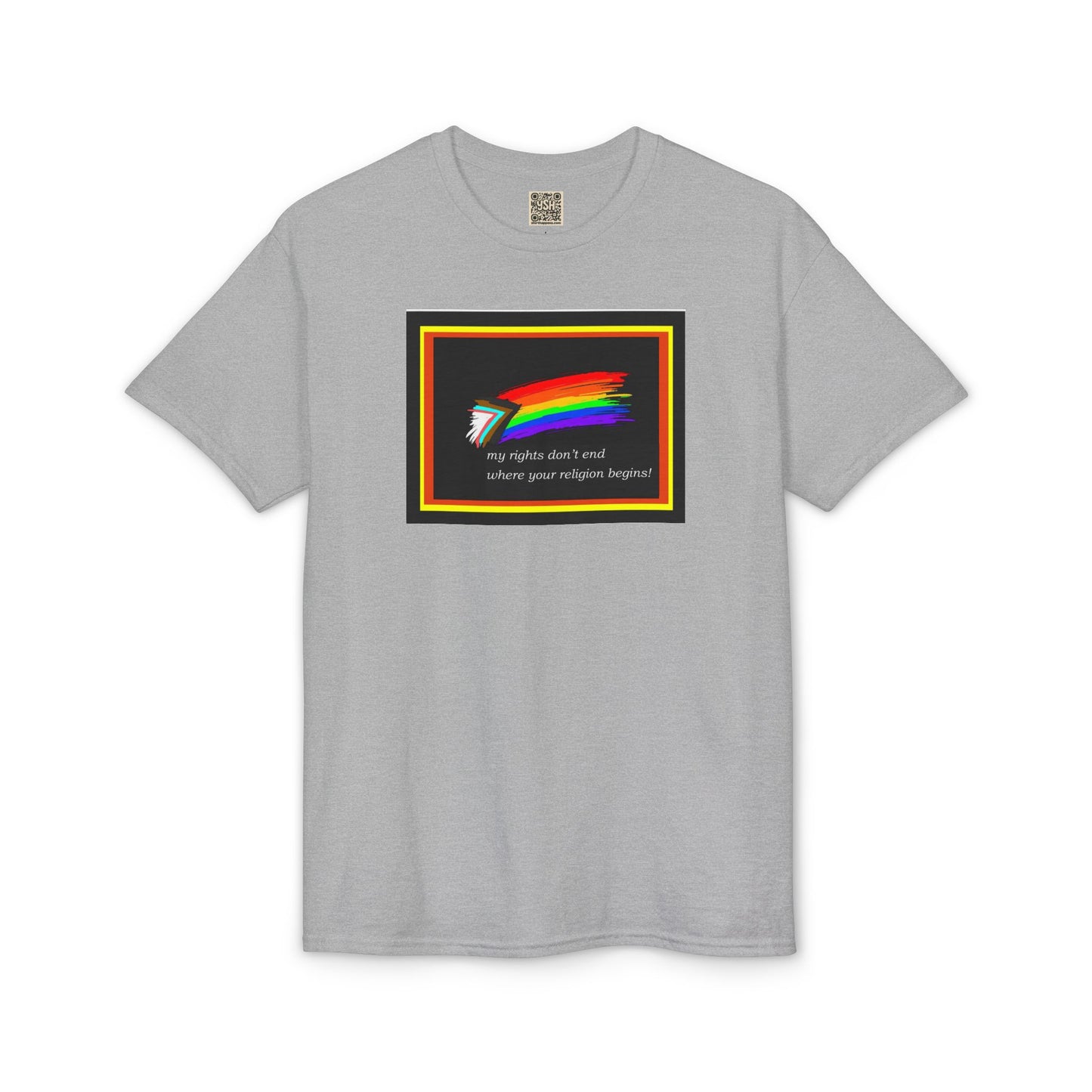LGBTQ+ Rainbow - My Rights Don't End...