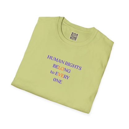 UNISEX T-Shirt — "Human Rights... "