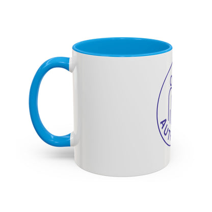 Authentic Logo Coffee Mug – 'Authentic' Purple Badge Ceramic Mug (11oz/15oz)