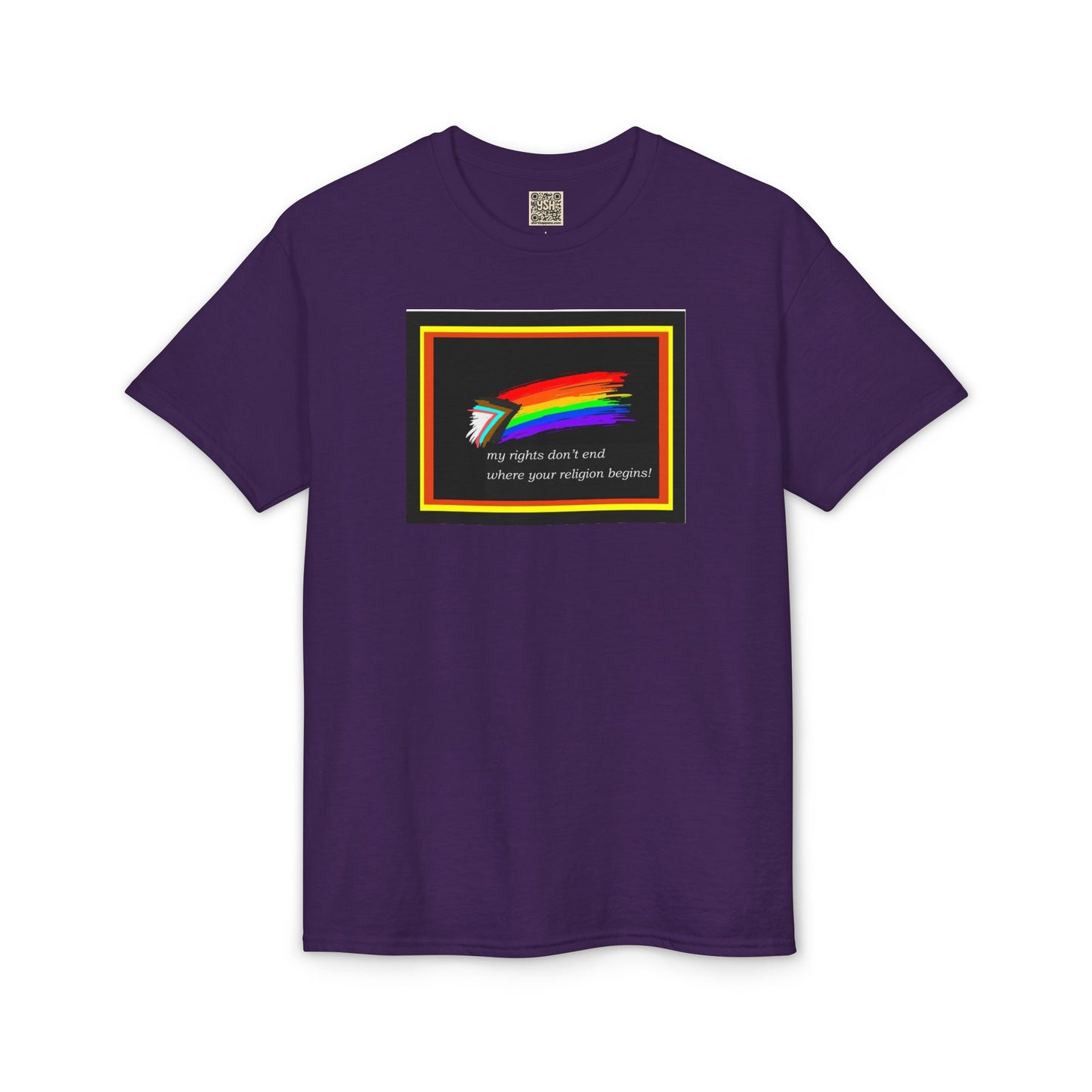 LGBTQ+ Rainbow - My Rights Don't End...