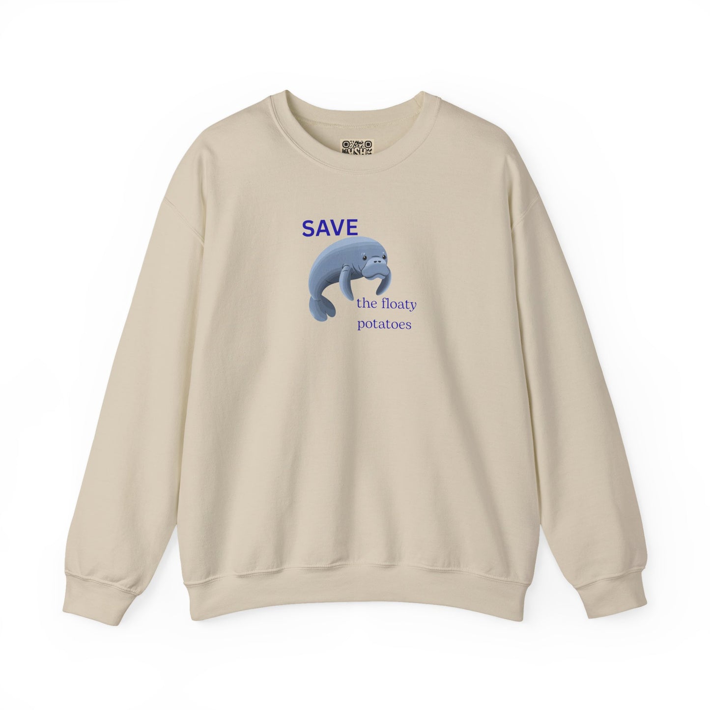 UNISEX Sweatshirt  -  "Save the Floaty Potatoes   "