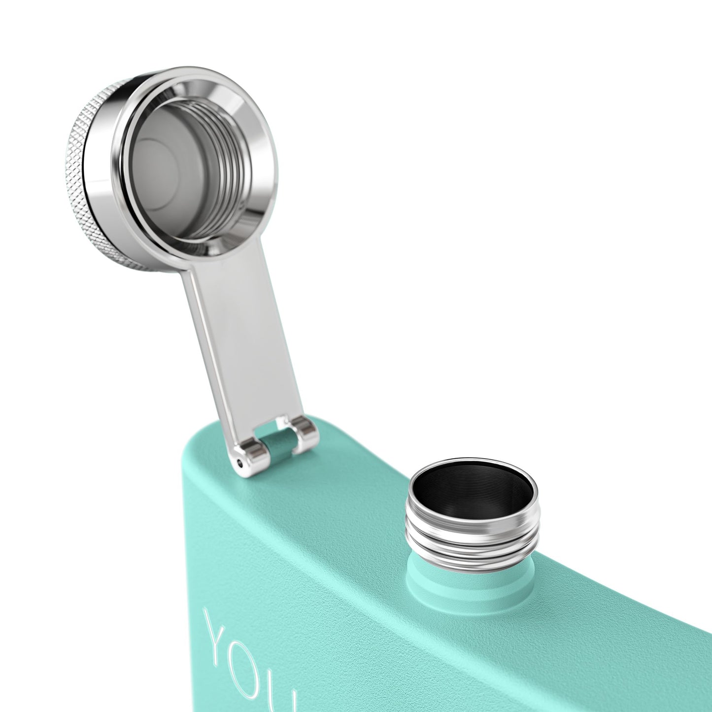 Flask — "You Promised Me Fun Text" 6oz Stainless Steel Pocket Flask