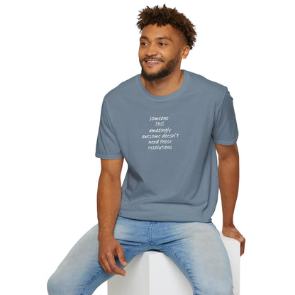 UNISEX T-Shirt — "Someone this... "