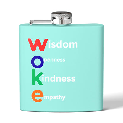 Woke Steel Flask — 6oz
