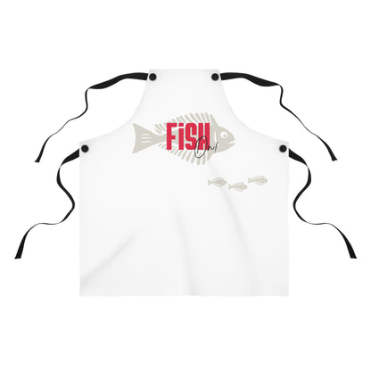 Fish On! Fishing Apron — Fisherman’s Grill & Bait Cook Apron