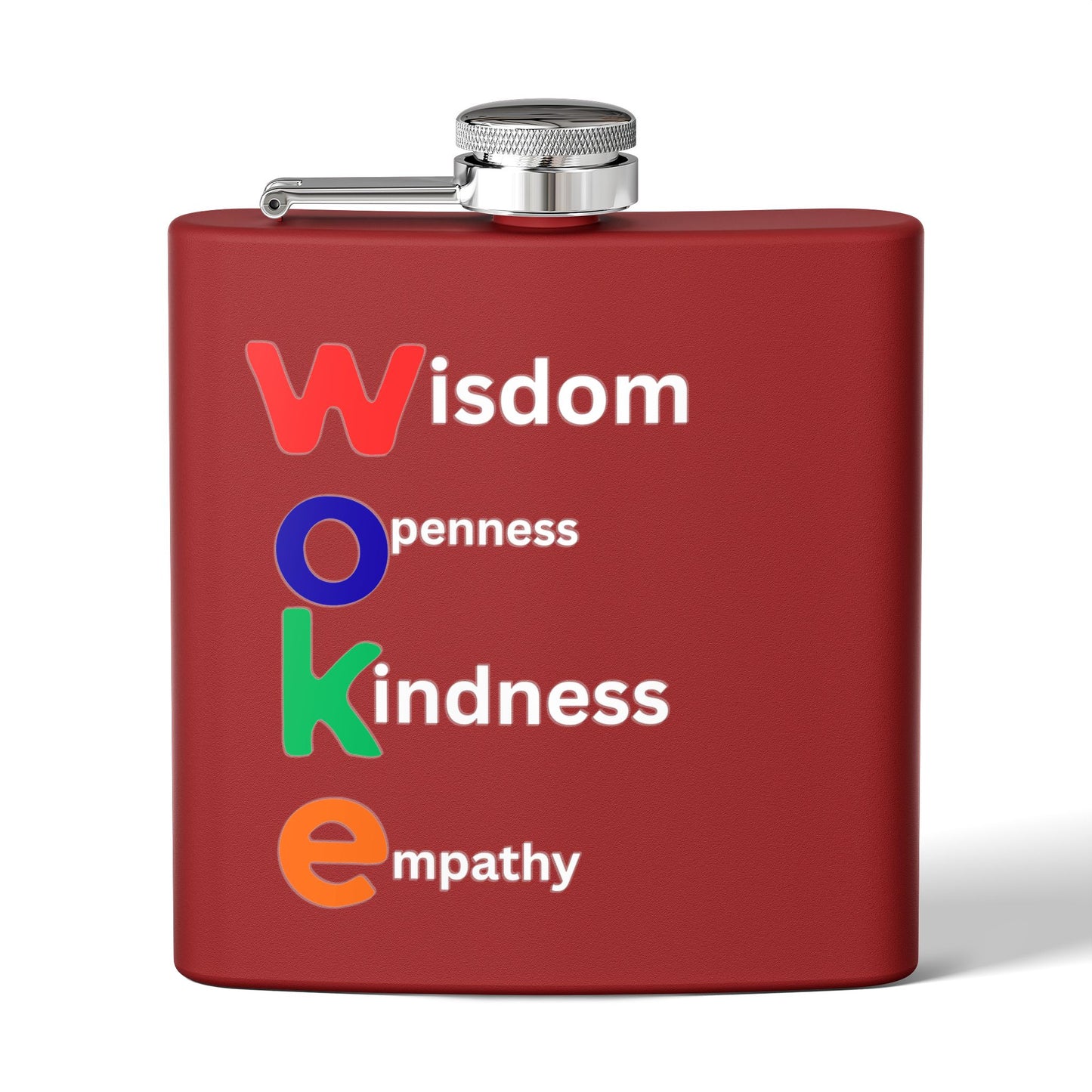 Woke Steel Flask — 6oz