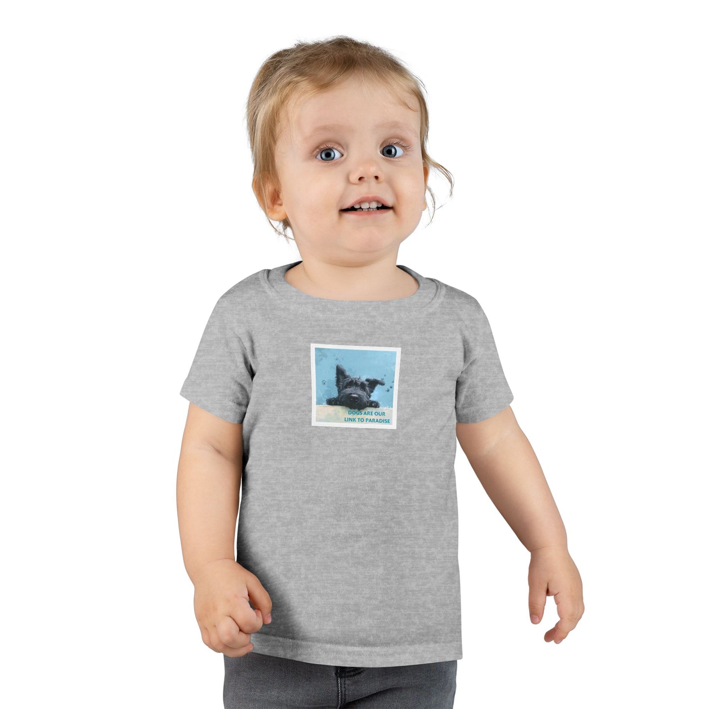 Toddler T-Shirt — "Dogs Are Our Link... "    Size 2T - 6T