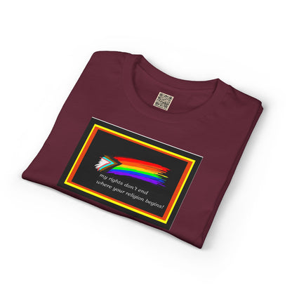 LGBTQ+ Rainbow - My Rights Don't End...