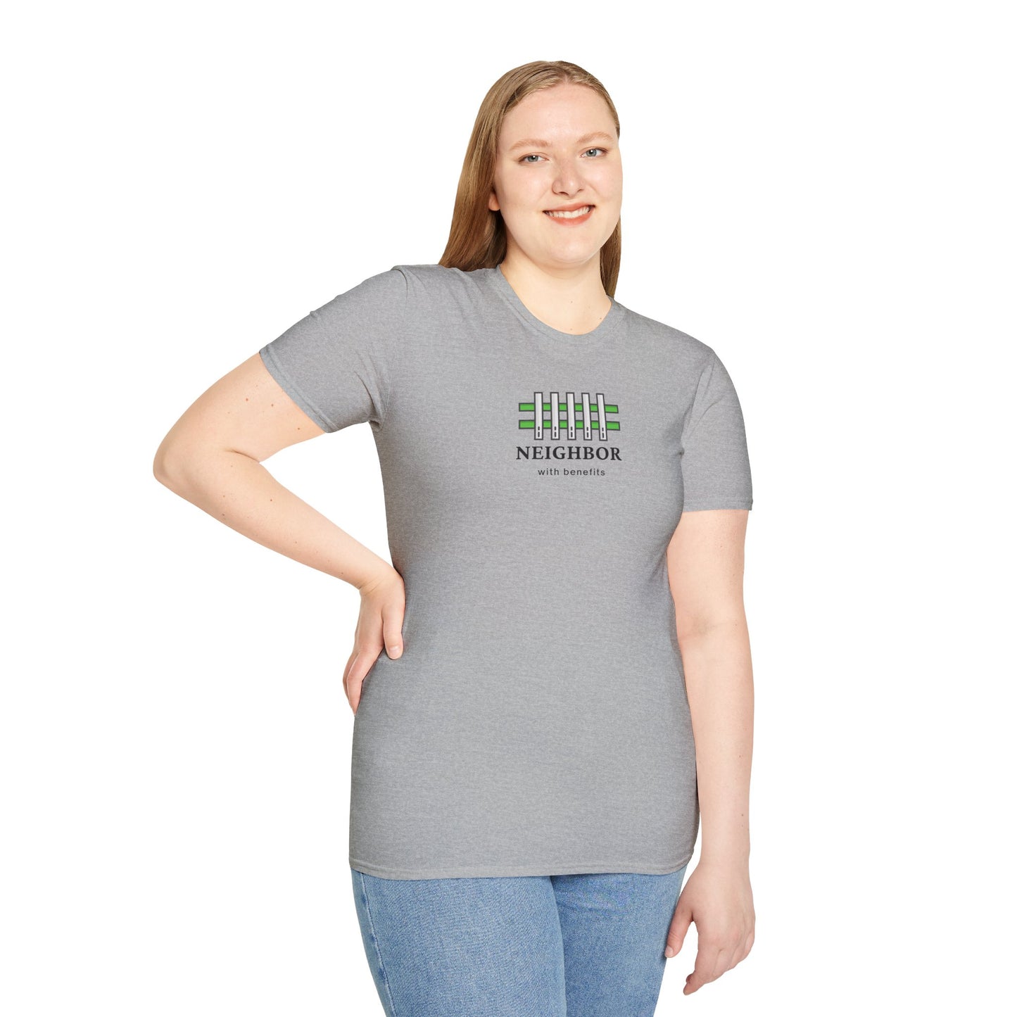 T-Shirt — "Neighbor with Benefits"