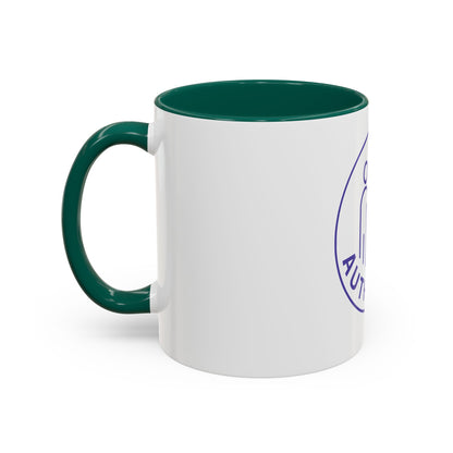 Authentic Logo Coffee Mug – 'Authentic' Purple Badge Ceramic Mug (11oz/15oz)