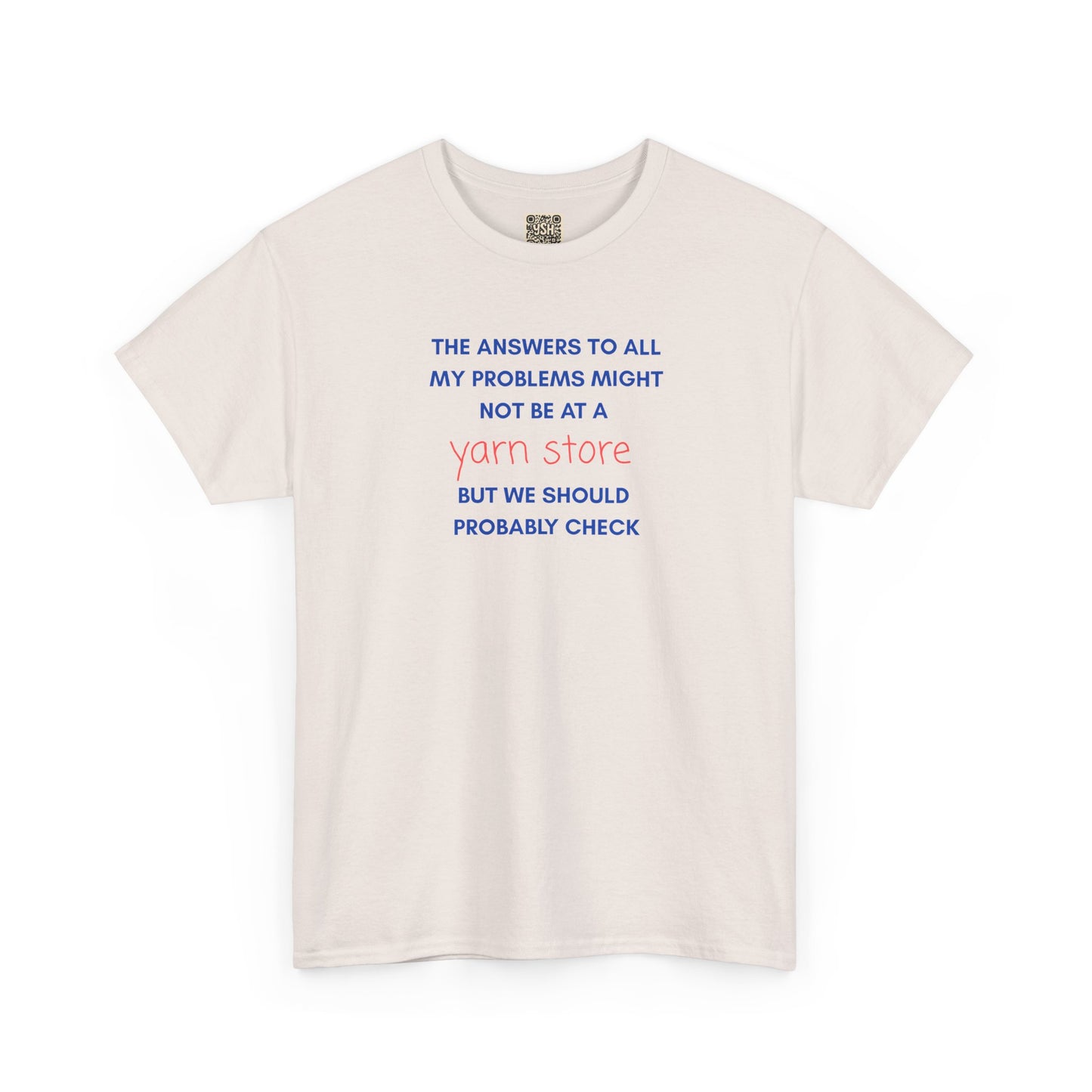 T-Shirt — “YARN STORE... "