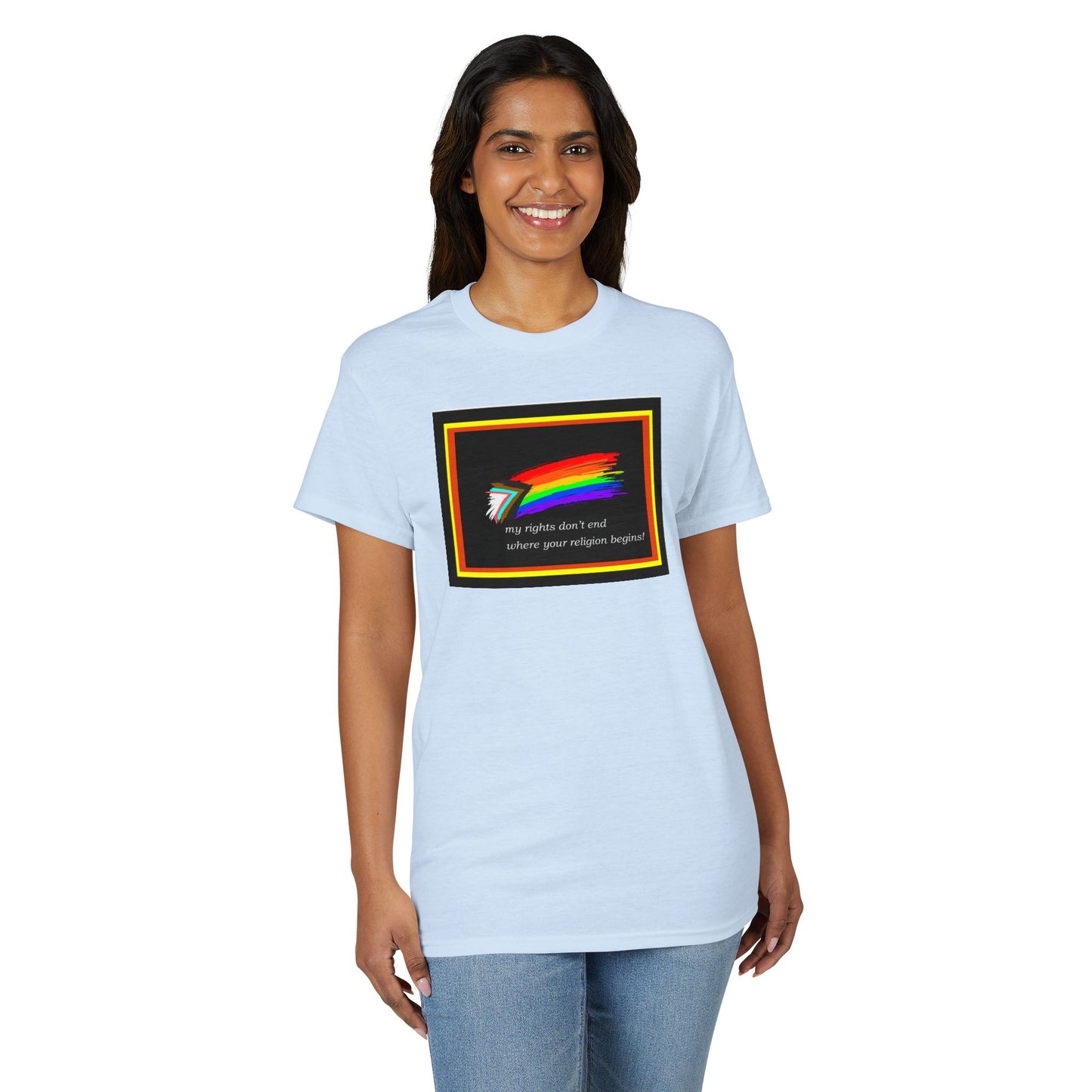 LGBTQ+ Rainbow - My Rights Don't End...