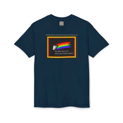 LGBTQ+ Rainbow - My Rights Don't End...