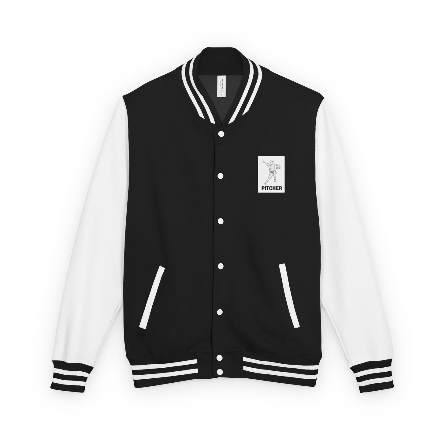 Pitcher Varsity Letterman Jacket - Retro Baseball Team Jacket