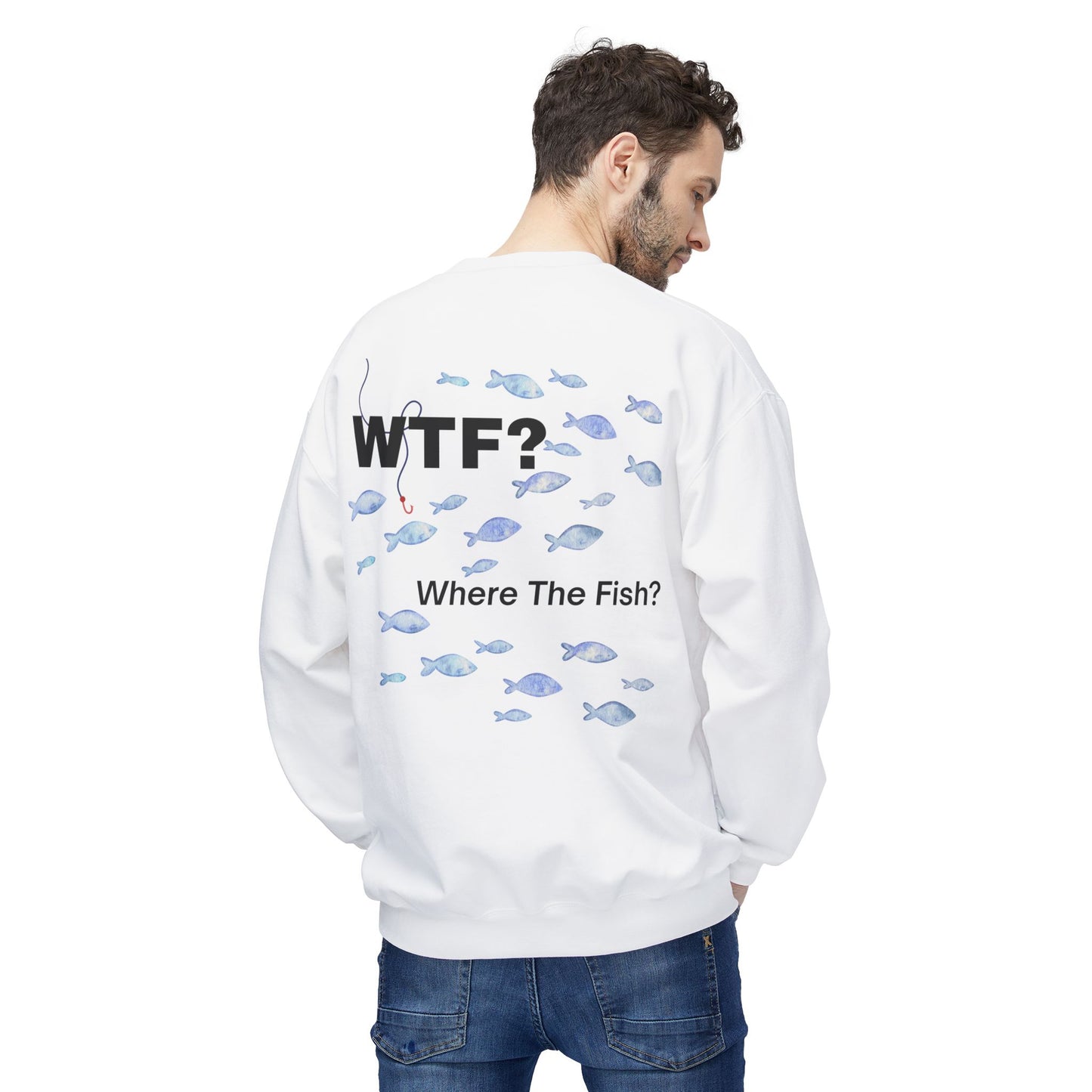 UNISEX Sweatshirt — "WTF?... "