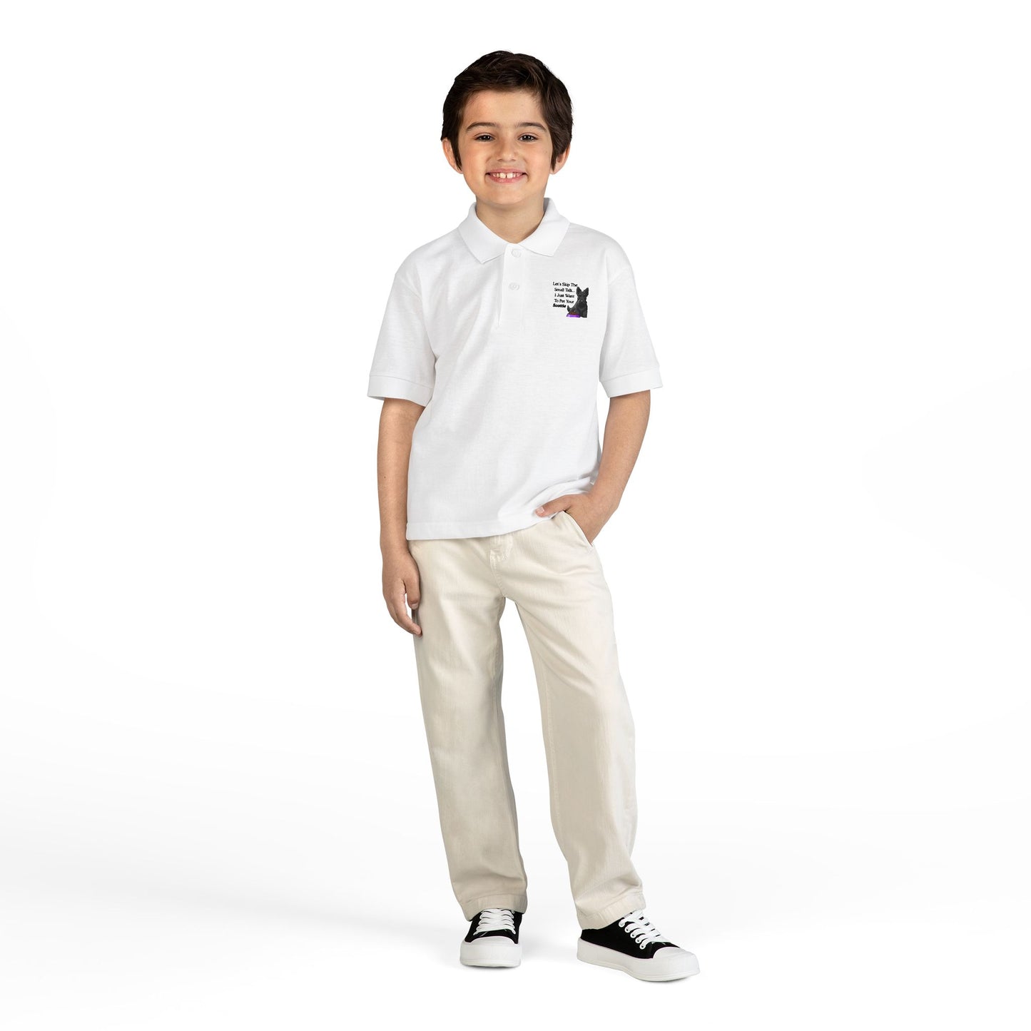 Youth Polo Shirt — "Let's Skip The... "    S - XL