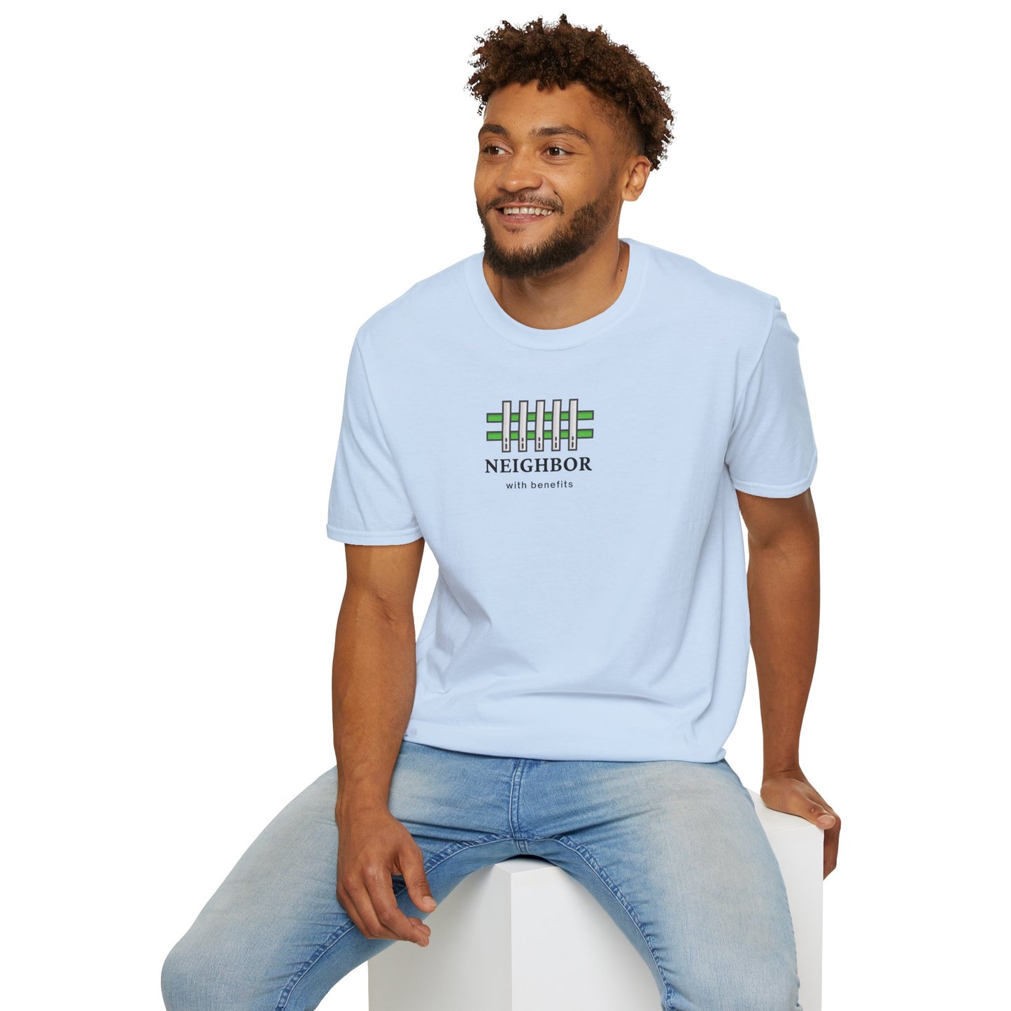 T-Shirt — "Neighbor with Benefits"