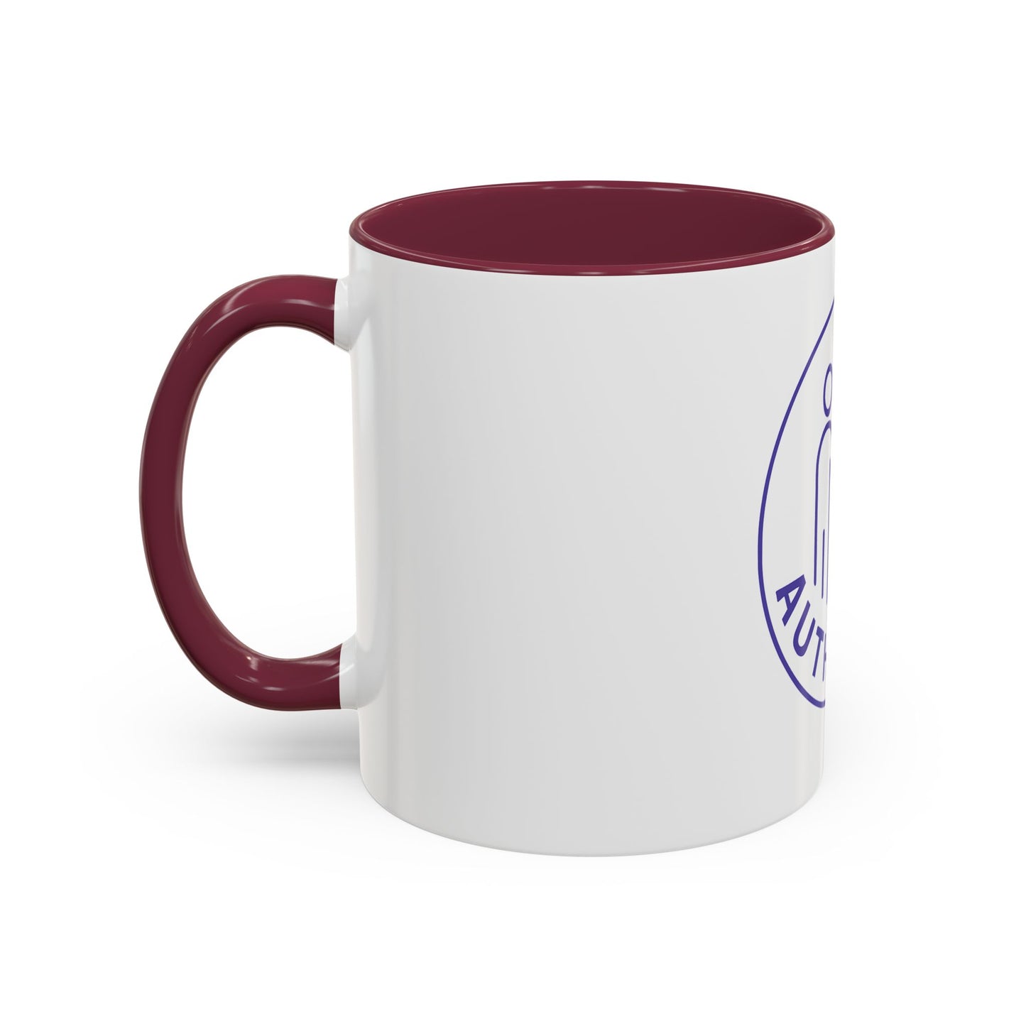 Authentic Logo Coffee Mug – 'Authentic' Purple Badge Ceramic Mug (11oz/15oz)