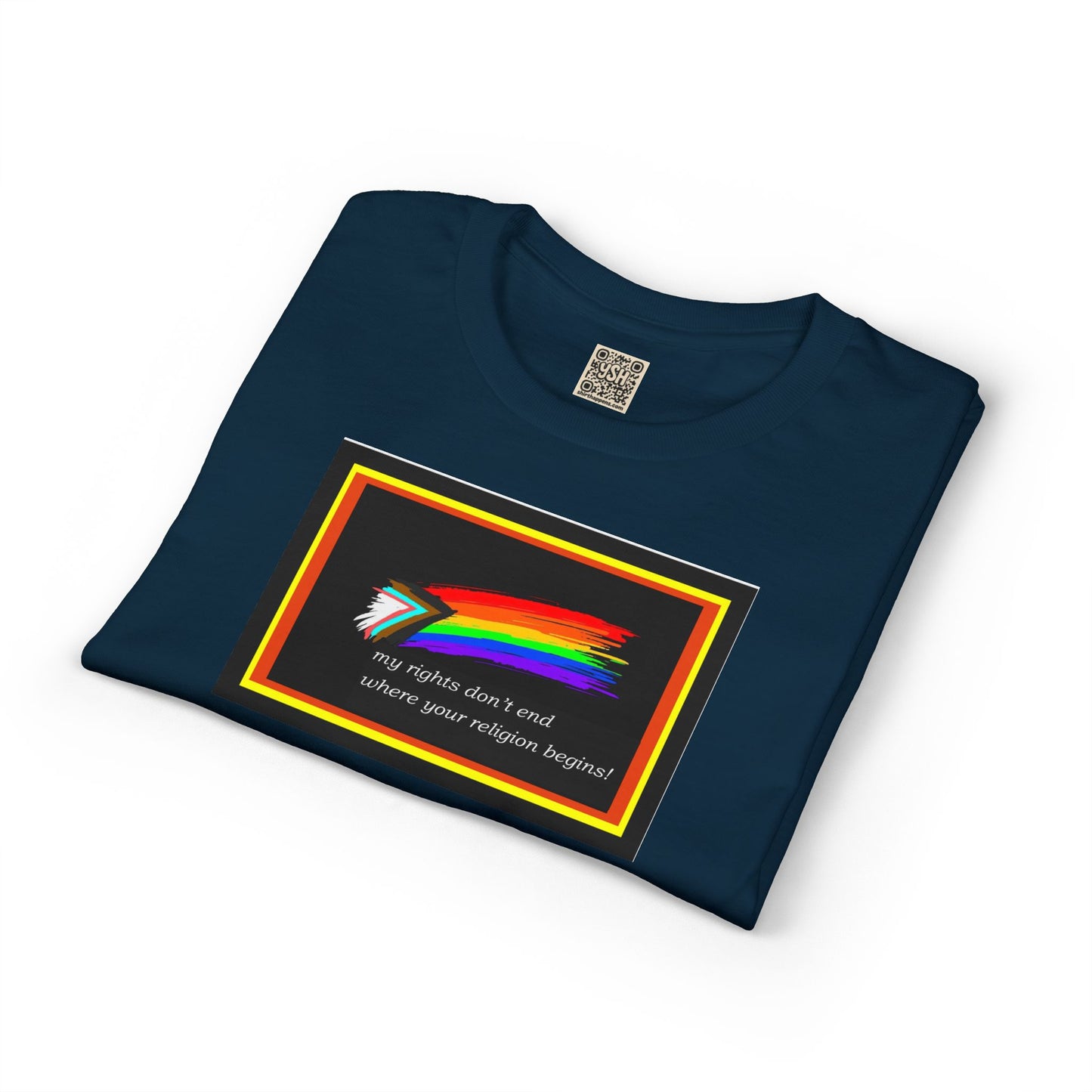 LGBTQ+ Rainbow - My Rights Don't End...