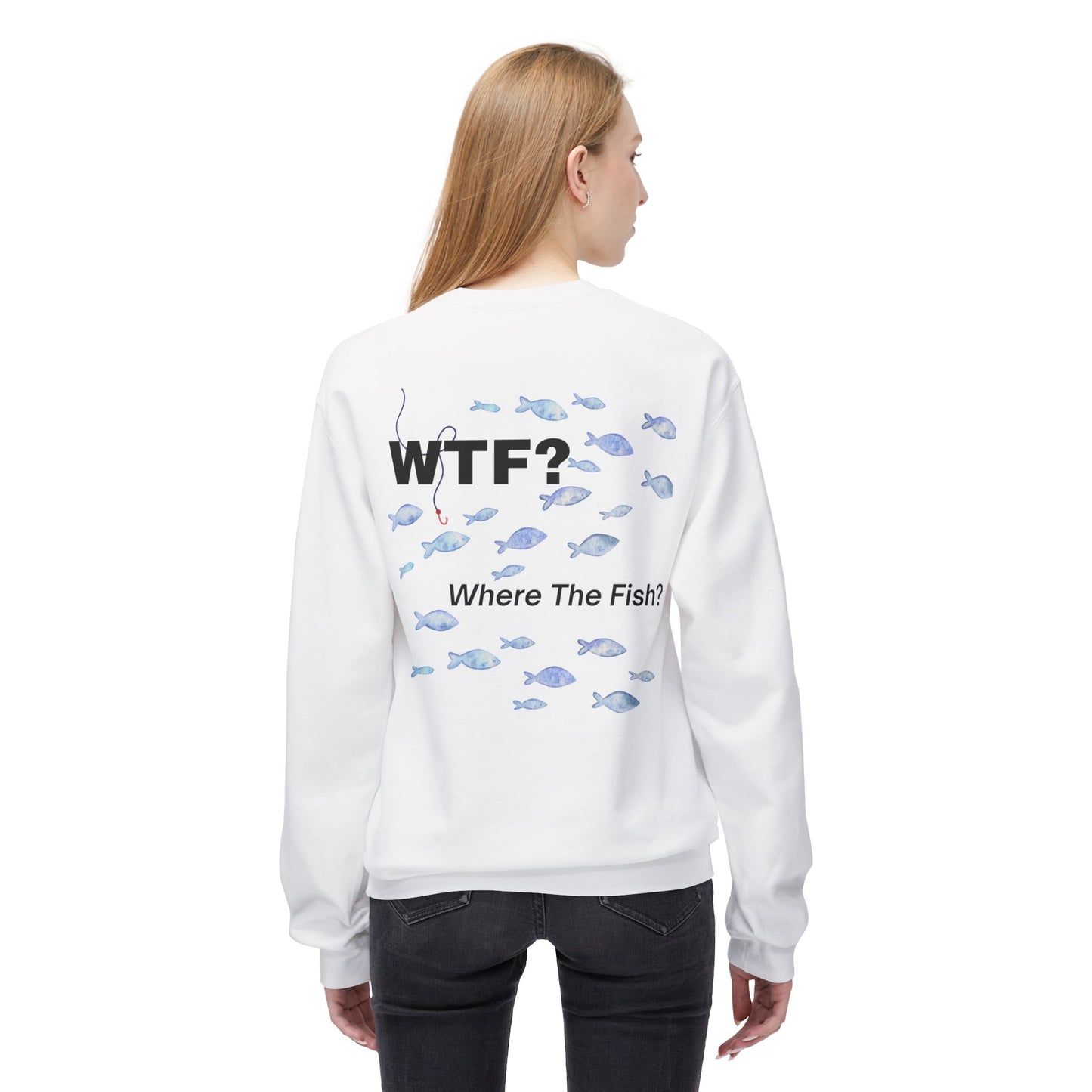 UNISEX Sweatshirt — "WTF?... "