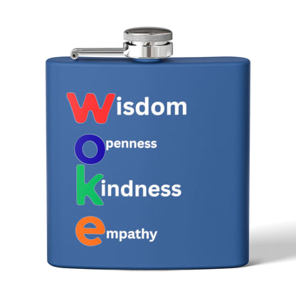 Woke Steel Flask — 6oz