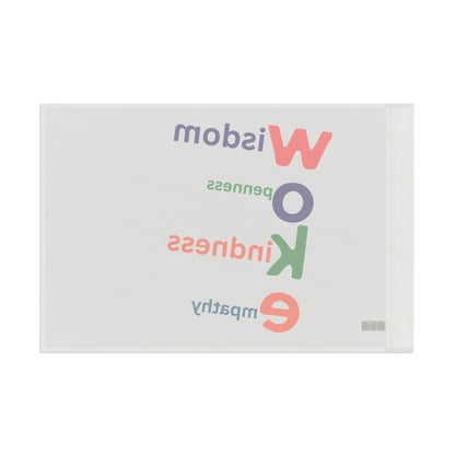 "WOKE" Flag  18x12  or 24x36