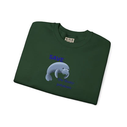 UNISEX Sweatshirt  -  "Save the Floaty Potatoes   "