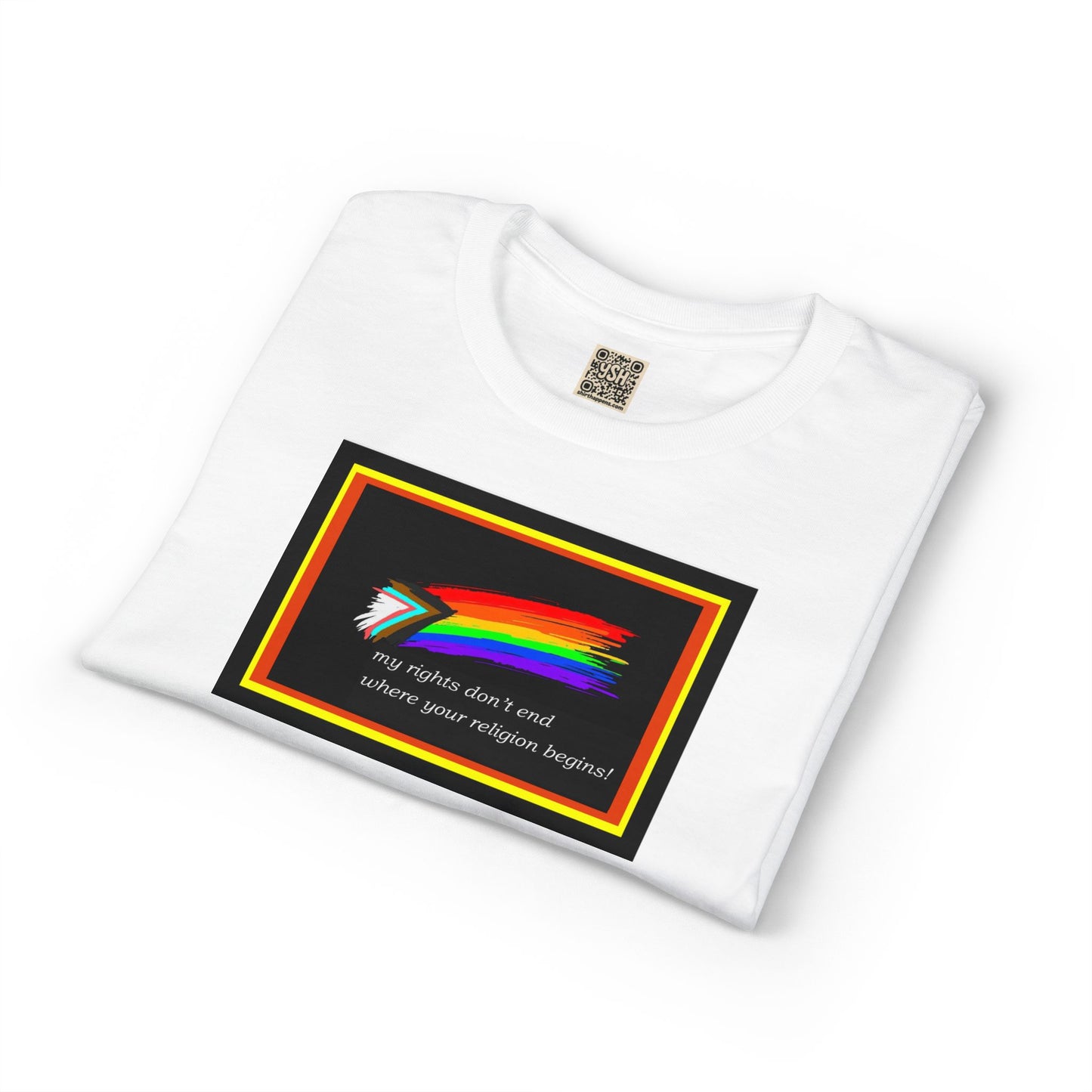LGBTQ+ Rainbow - My Rights Don't End...