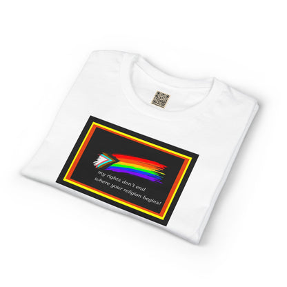 LGBTQ+ Rainbow - My Rights Don't End...