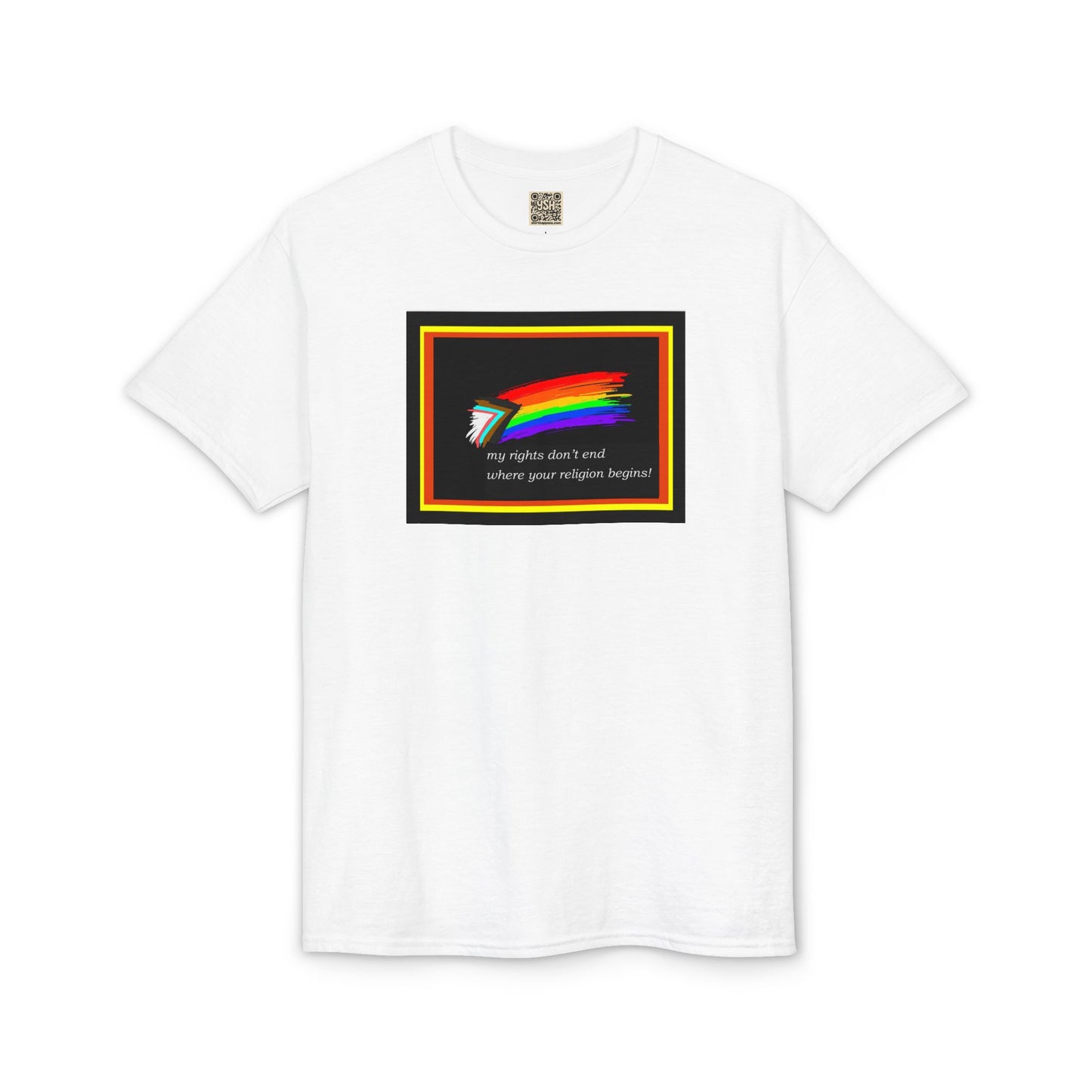 LGBTQ+ Rainbow - My Rights Don't End...