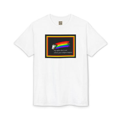 LGBTQ+ Rainbow - My Rights Don't End...