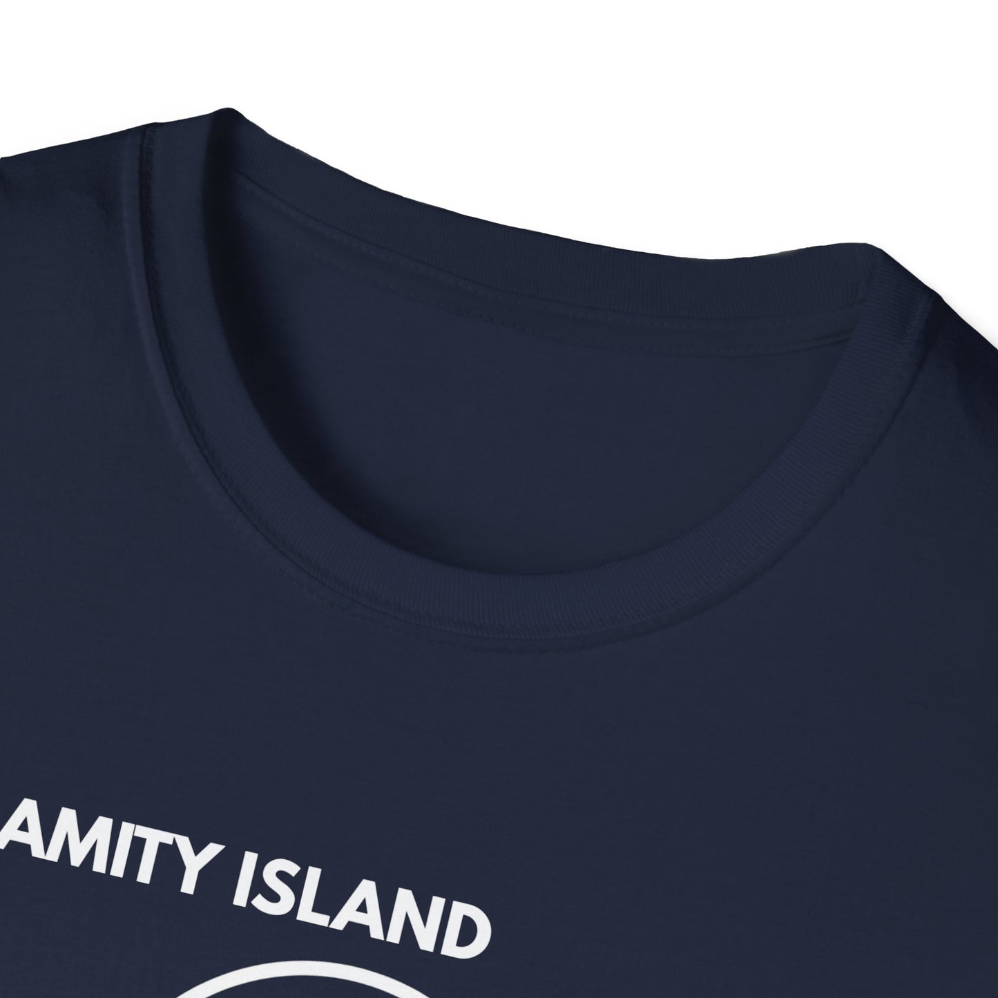 UNISEX T-Shirt — "AMITY ISLAND ... "