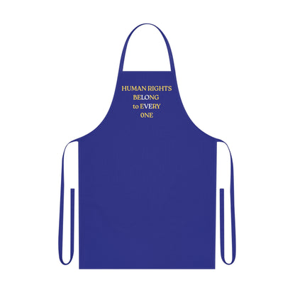 UNISEX Apron - "HUMAN RIGHTS... "
