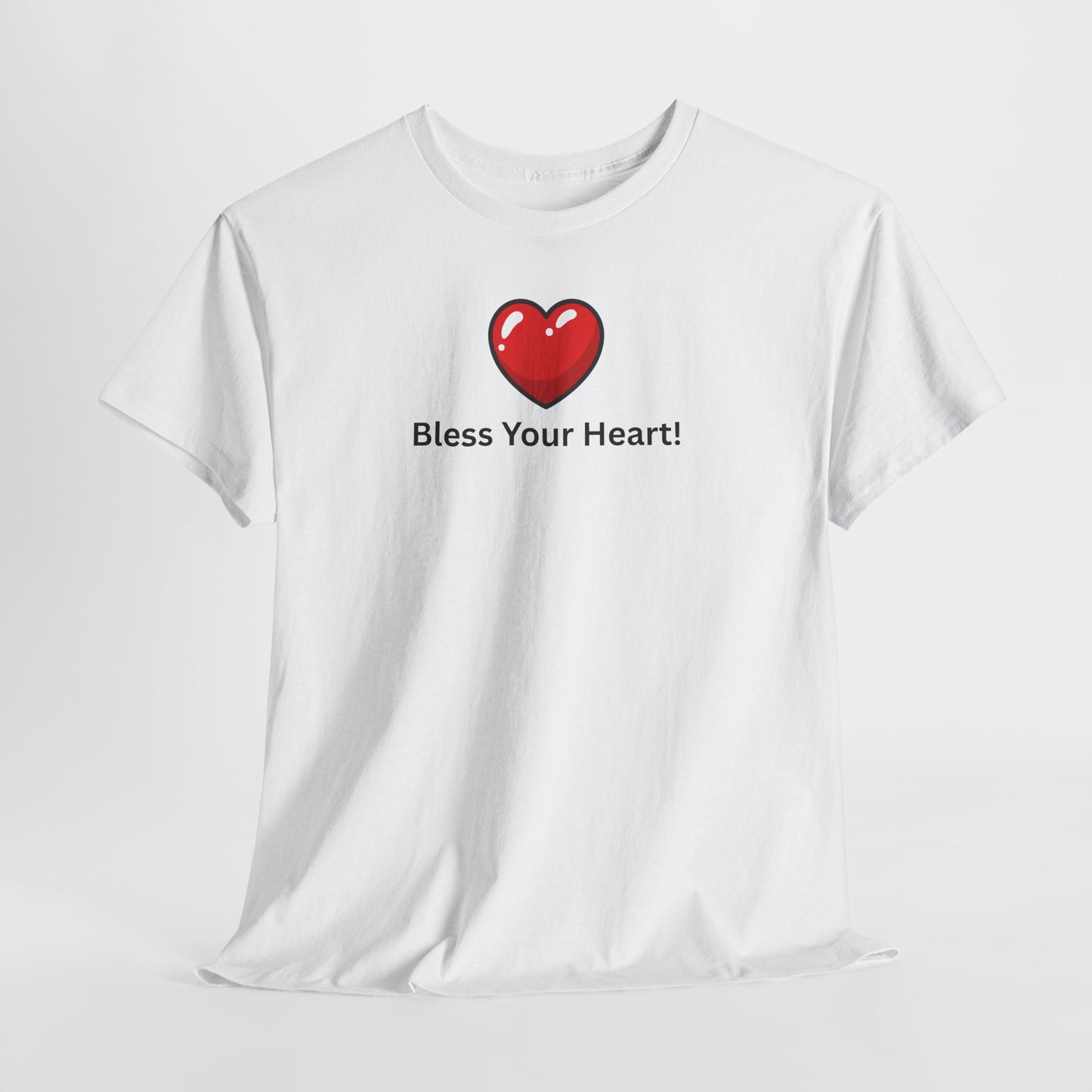 Bless Your Heart T-Shirt — Cute Heart Graphic Tee