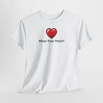 Bless Your Heart T-Shirt — Cute Heart Graphic Tee