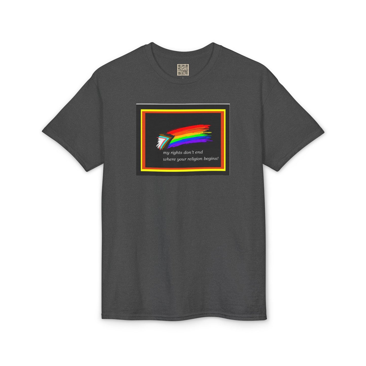 LGBTQ+ Rainbow - My Rights Don't End...