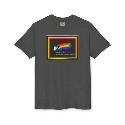 LGBTQ+ Rainbow - My Rights Don't End...