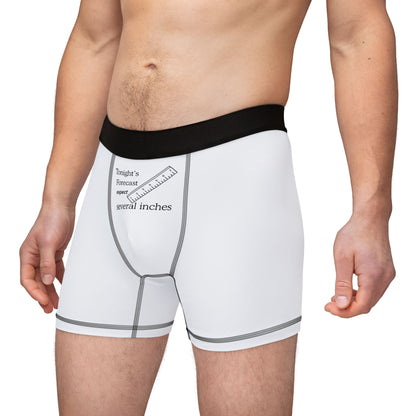 Men's Boxer Briefs — 'Tonight's Forecast: Expect Several Inches'