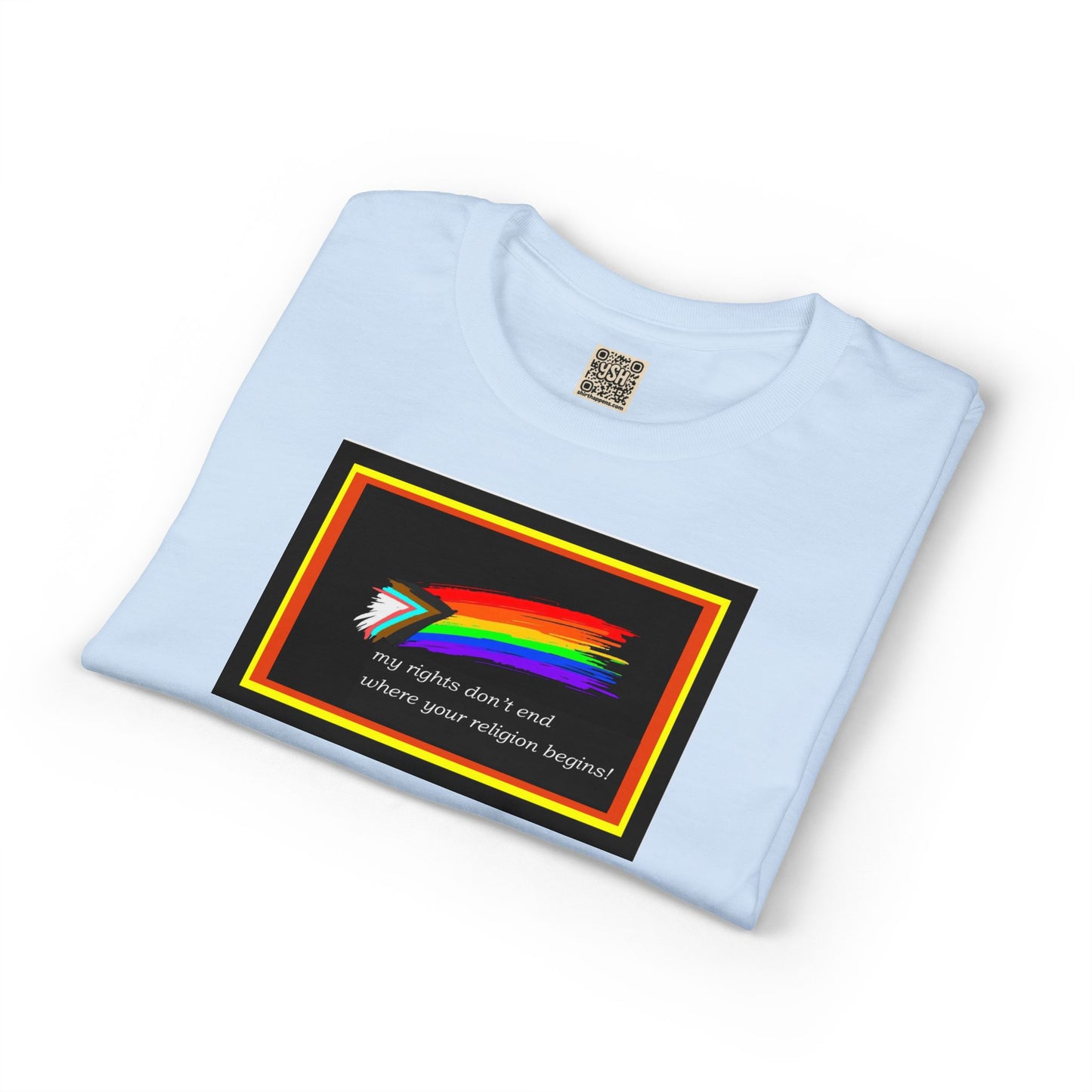 LGBTQ+ Rainbow - My Rights Don't End...