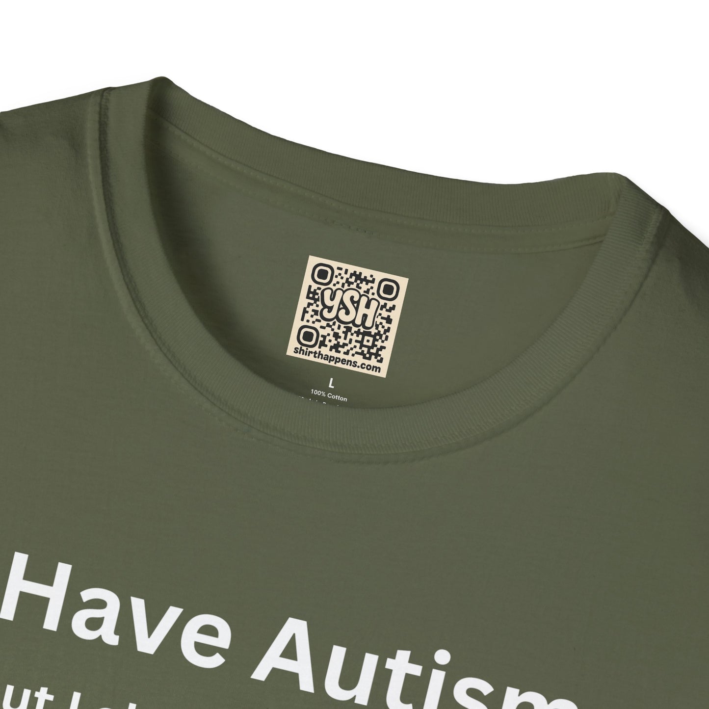 Autism Awareness T-Shirt — "I Have Autism but I also have Netflix"