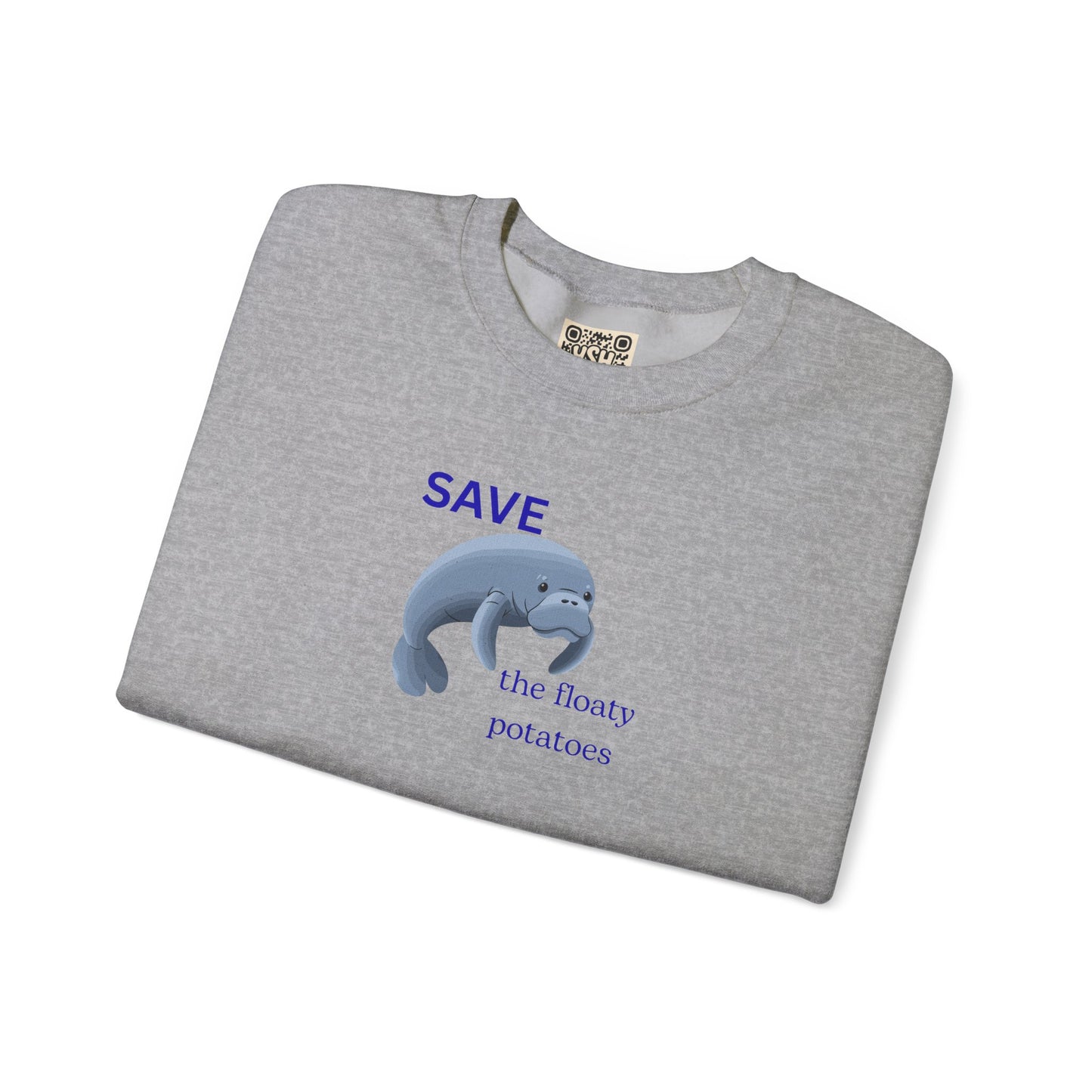 UNISEX Sweatshirt  -  "Save the Floaty Potatoes   "