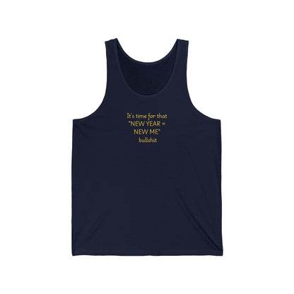 Ladies Tank Top — "New Year = New Me"