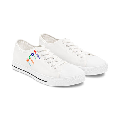 Low Top Sneakers — "WOKE"